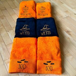 Halloween Hand Towels by Rae Dunn